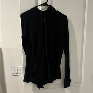 Lululemon Athletica Black Hoodie Sweatshirt
